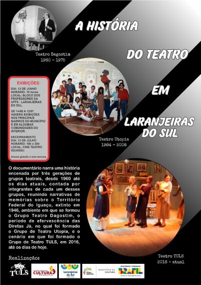 LS: Documentário sobre a história do teatro será lançado nesta sexta, 7